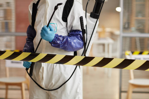 Professional Infectious Disease Decontamination technician working in Hilliard, FL
